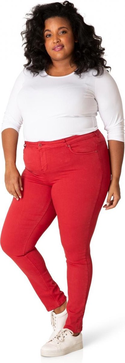 YESTA Mella Broek - Red - maat 4(54/56)