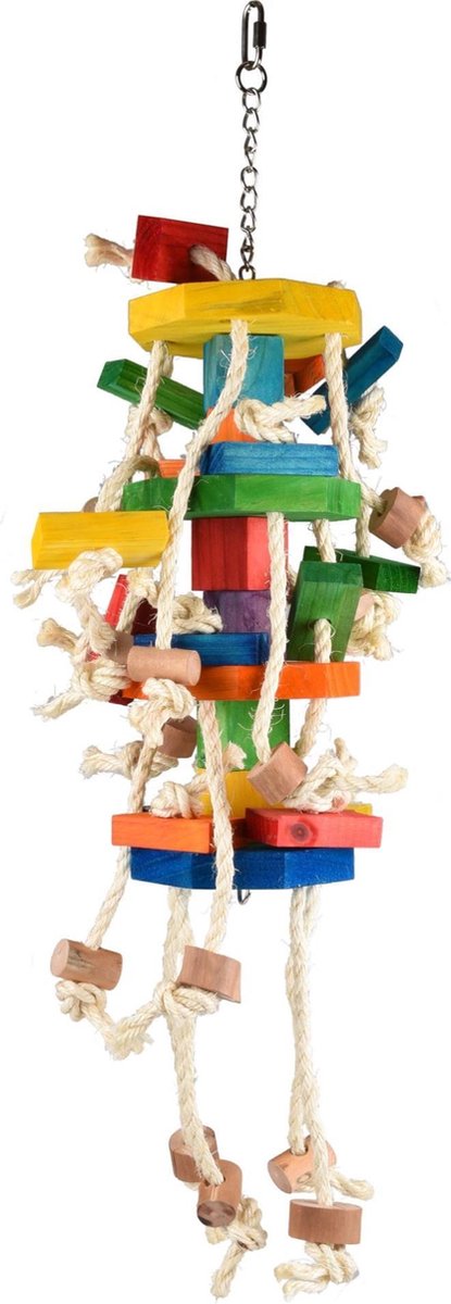 Vogelspeelgoed rainbow cis multi 72 cm Flamingo