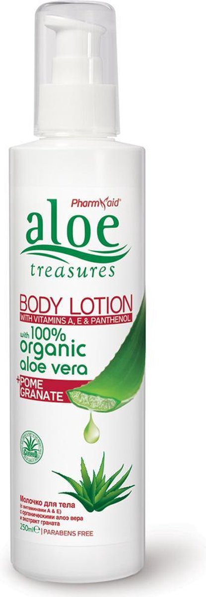 Pharmaid Aloe Treasures Body Lotion Granaatappel 250ml | Shea Moisture | Natuurlijk Goed