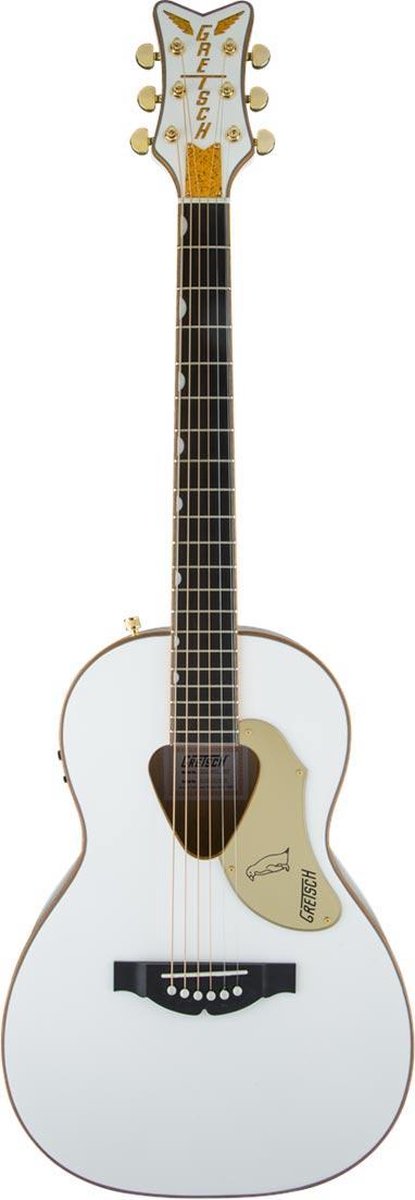 Gretsch G5021WPE Rancher Penguin White parlour/folk gitaar