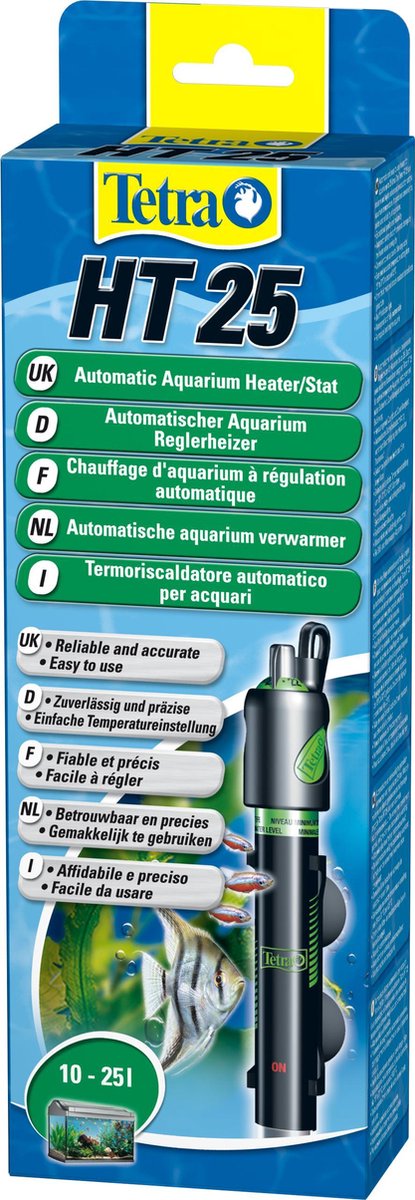 Tetra verwarming voor aquarium - 10-25 Liter -  25 watt