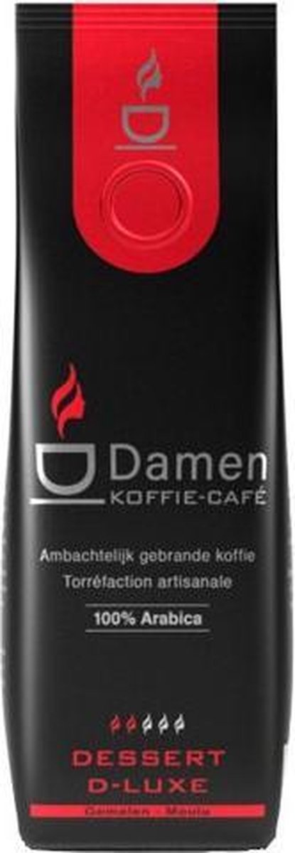 Damen - Damen Café Dessert D-LUXE  koffie - 250 gr gemalen - DK001