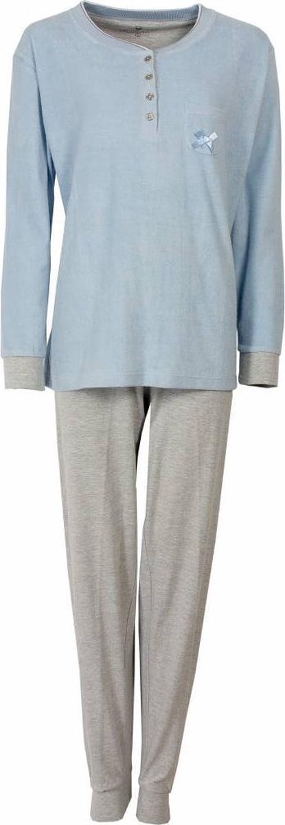 Tenderness Blauwe Dames Pyjama TEPYD1407B Maten: XL