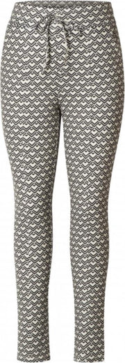 Dames Travelbroek-Zwart/Wit