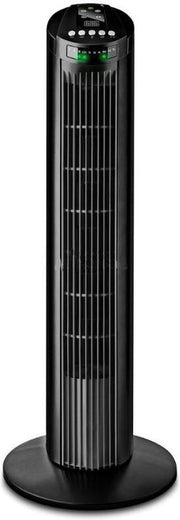 Black & Decker Ventilator - Torenventilator 45 watt met Afstandsbediening en timer - torenventilator kopen zwart