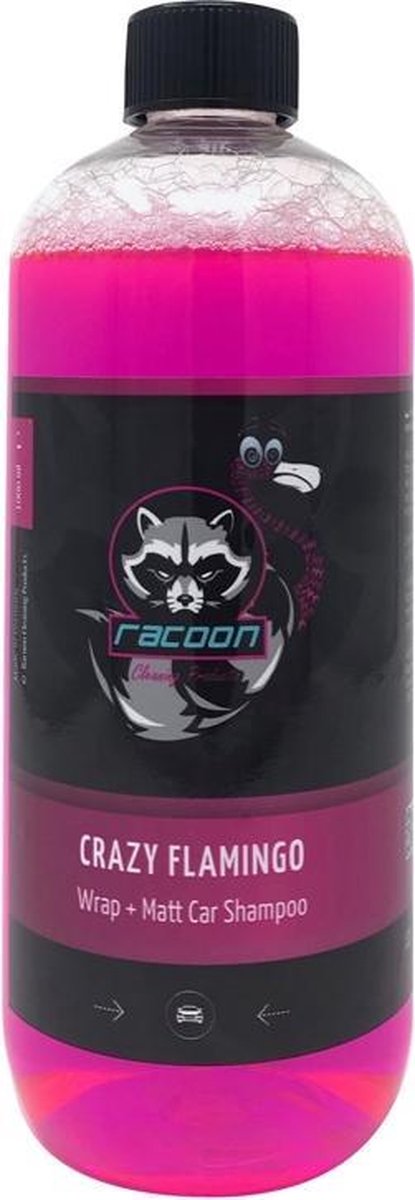 Racoon Autoshampoo Crazy Flamingo 1 Liter