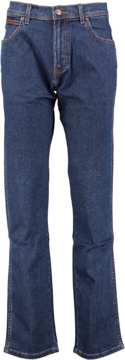 Wrangler straight fit texas dk stone - Maat 42-L36