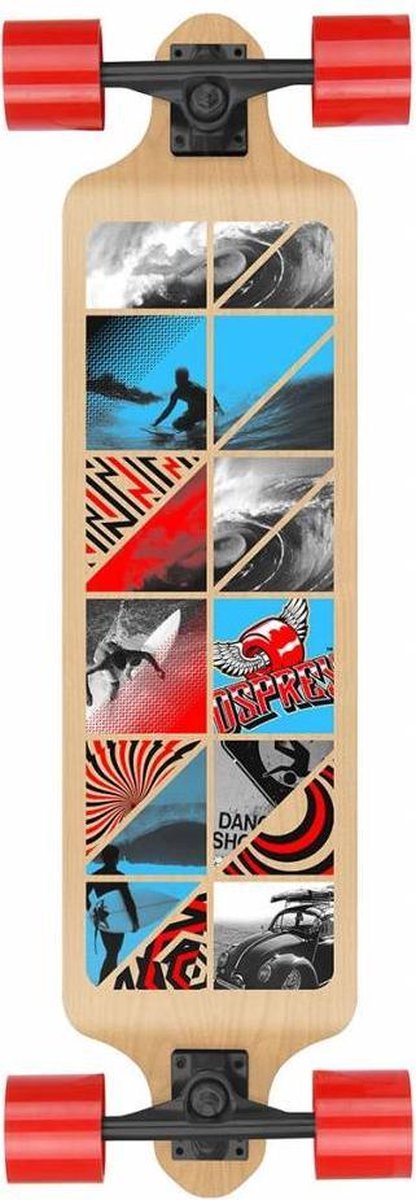 Osprey 41.25" Twin Tip Boat Drop Through Longboard - Cube