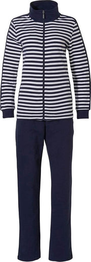 Blauw zomer huispak dames