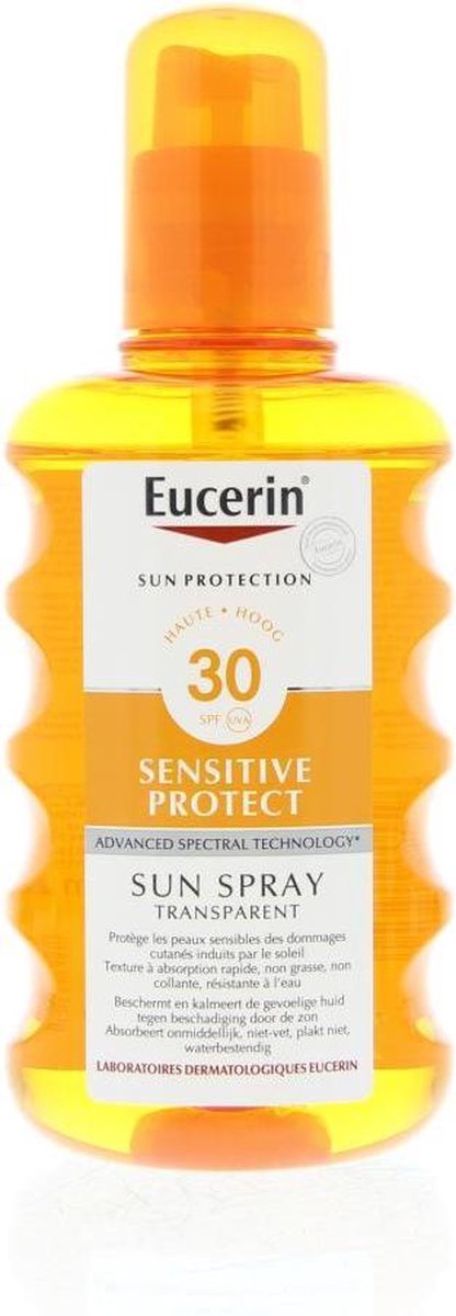 Eucerin Sensitive Protect Sun Spray Transparent SPF30