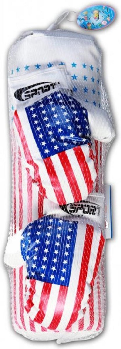 Bokszak  kinderen - 50 cm - 2 handschoenen - Amerika USA