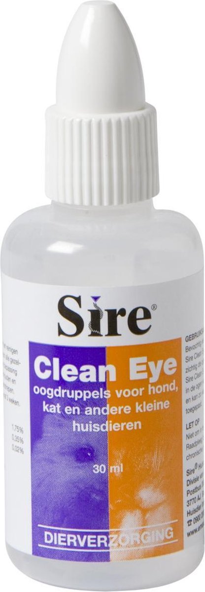 Sire Clean Eye - Oogreiniger - Gezondheid - 30 ml