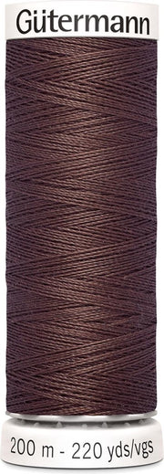 Gütermann Naaigaren - Bruin - Nr 446 - 200 meter