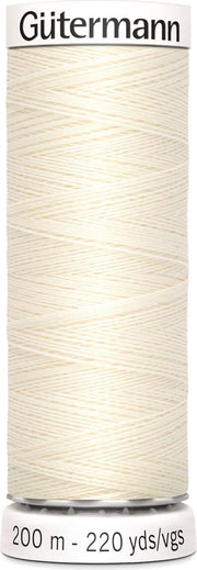 Gütermann Naaigaren - Wit - Nr 1 - 200 meter