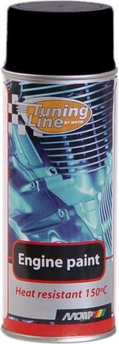 Engine paint zwart