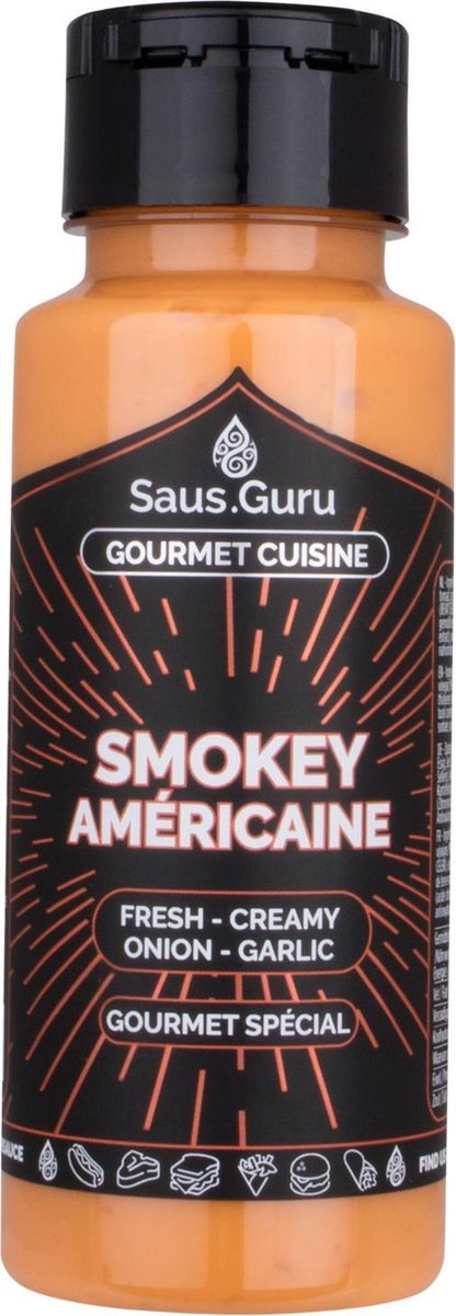 Saus.Guru's Smokey Américaine 250ML