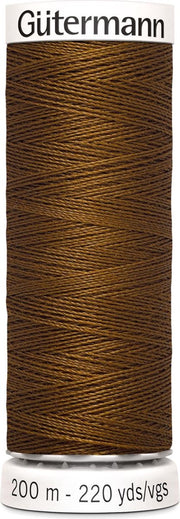 Gütermann Naaigaren - Bruin - Nr 19 - 200 meter