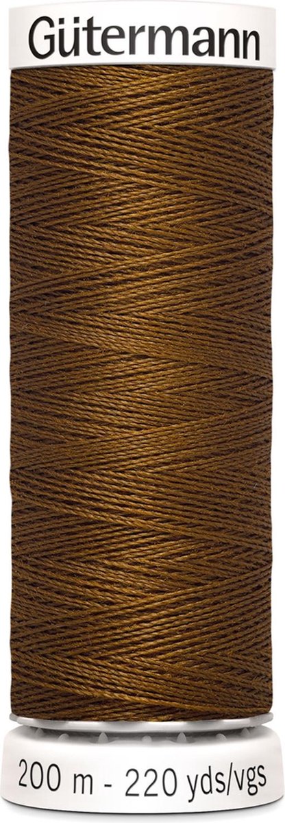 Gütermann Naaigaren - Bruin - Nr 19 - 200 meter