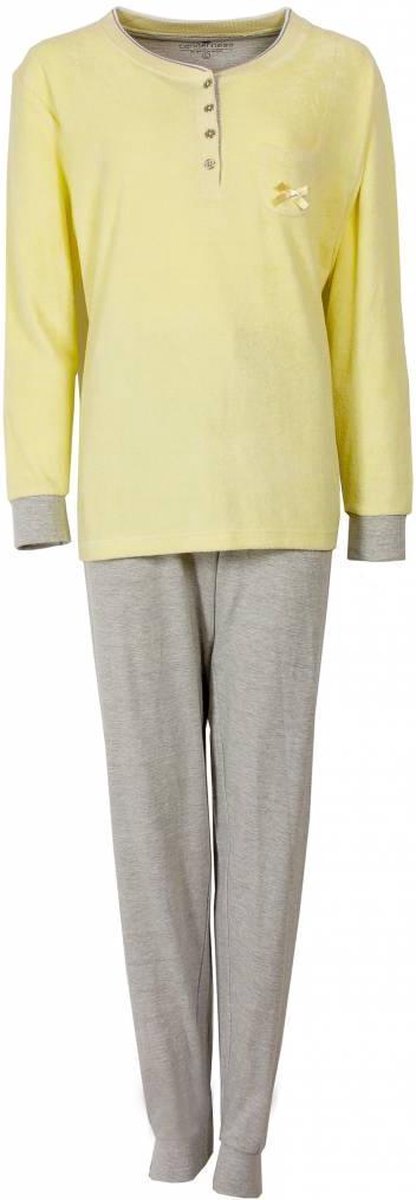 Dames pyjama TEPYD1407A-Geel-O10-11