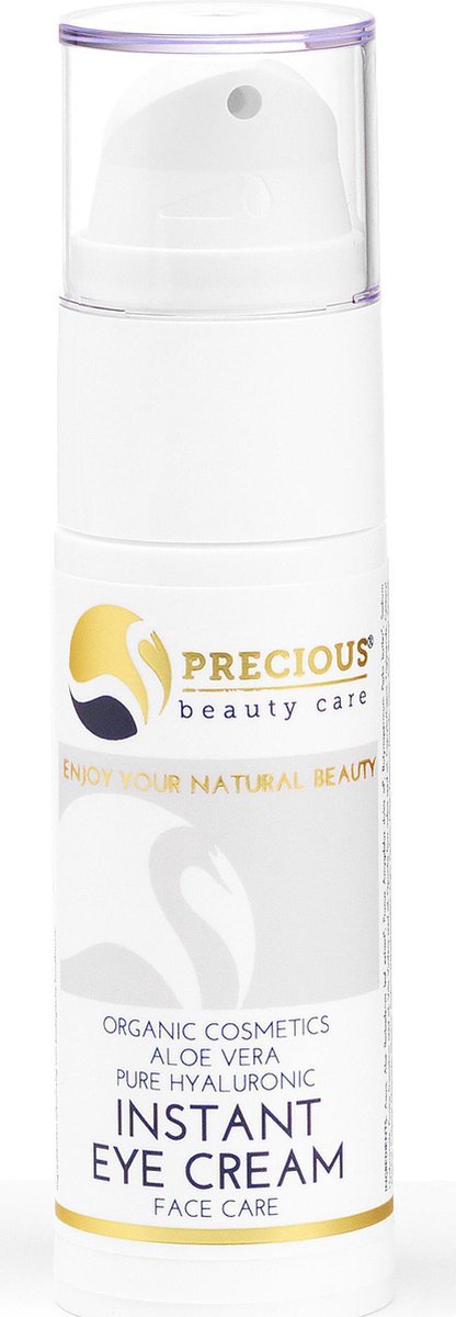 Precious Beauty Care Instant Eye Cream - Natuurlijke Oogcrème - 30 ml - Voor de delicate huid rondom de ogen