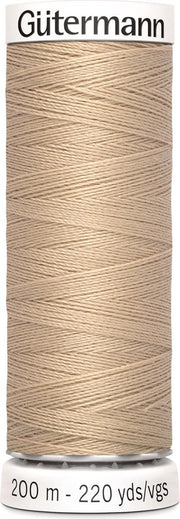 Gütermann Naaigaren - Beige - Nr 186 - 200 meter