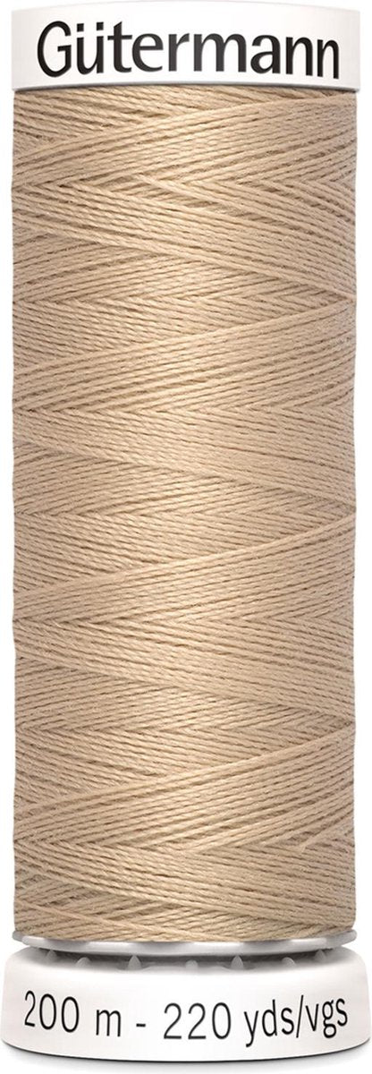Gütermann Naaigaren - Beige - Nr 186 - 200 meter