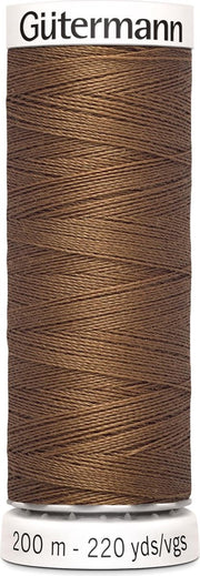 Gütermann Naaigaren - Bruin - Nr 124 - 200 meter