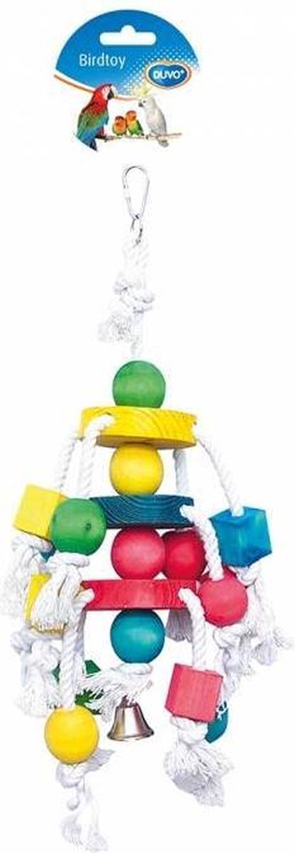 Clustertouw met kleurrijke blokjes 35CM
