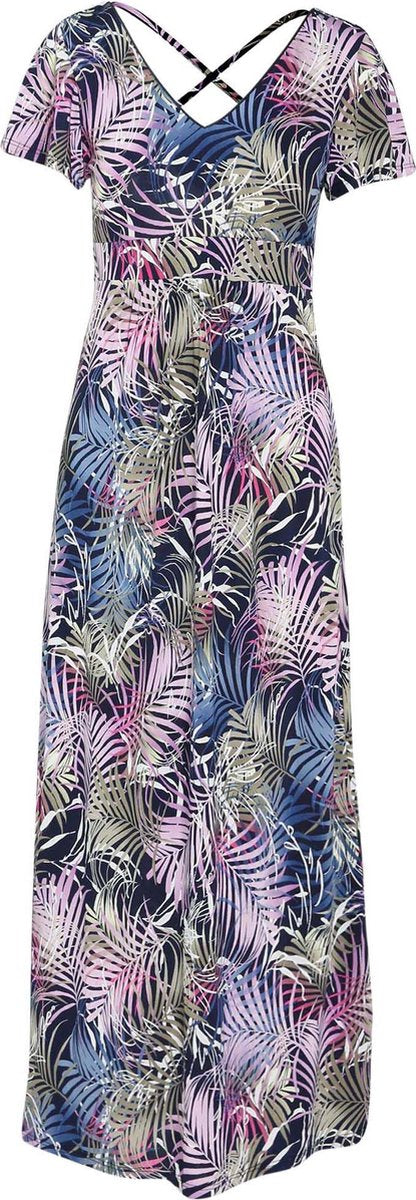 Cassis - Lange jurk met print - Violet