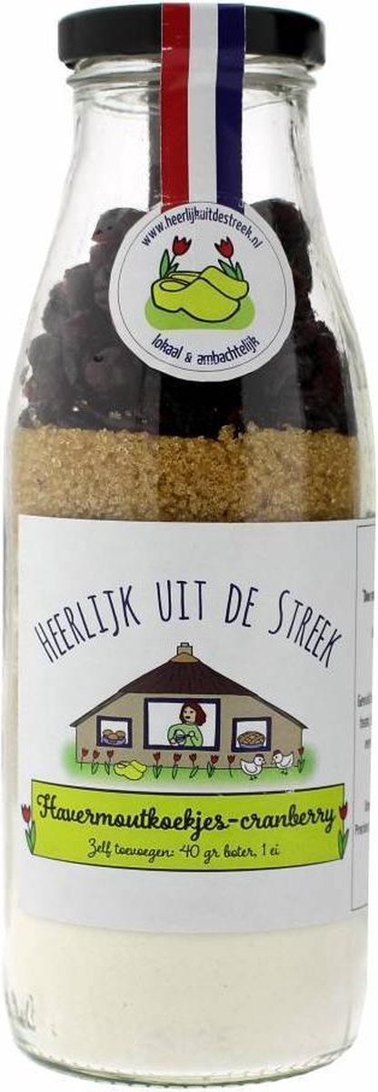 Havermoutkoekjes met cranberrie