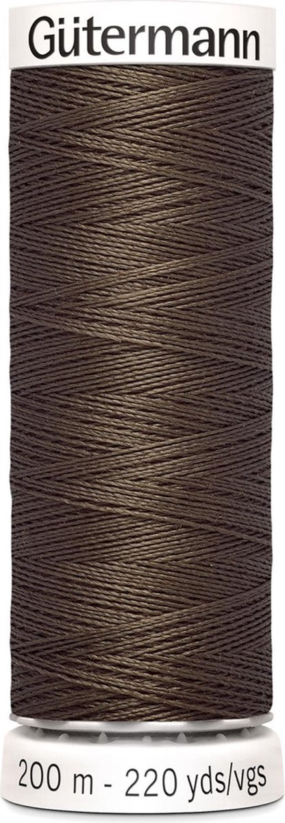 Gütermann Naaigaren - Bruin - Nr 252 - 200 meter