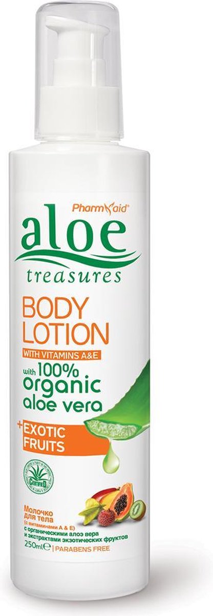 Pharmaid Aloe Treasures Skin Care Body Lotion Exotic Fruit 250ml | Natuurlijk Goed