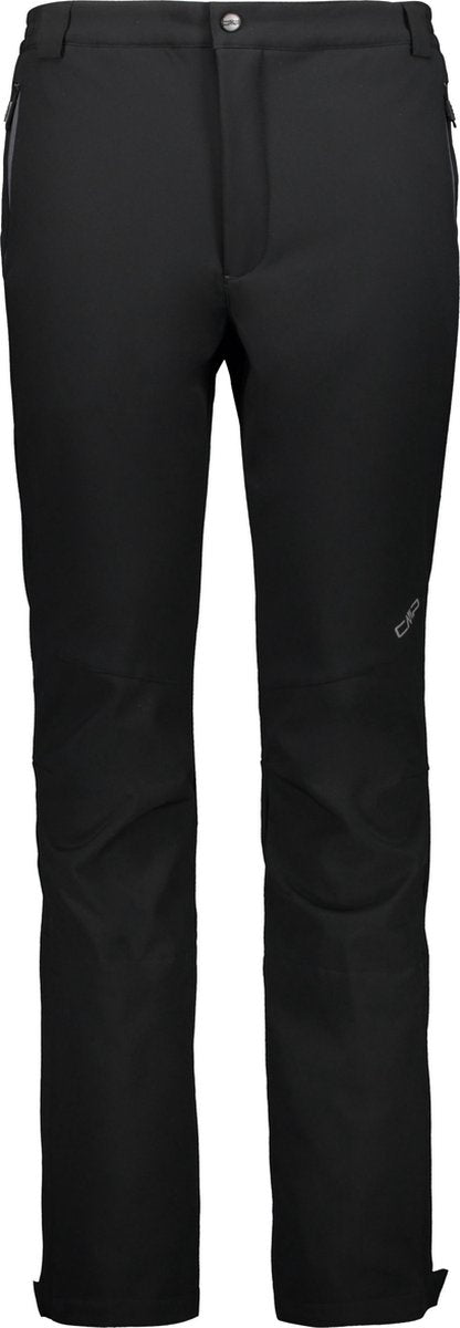 CMP Heren Slimfit Softshell Skibroek Zwart 50