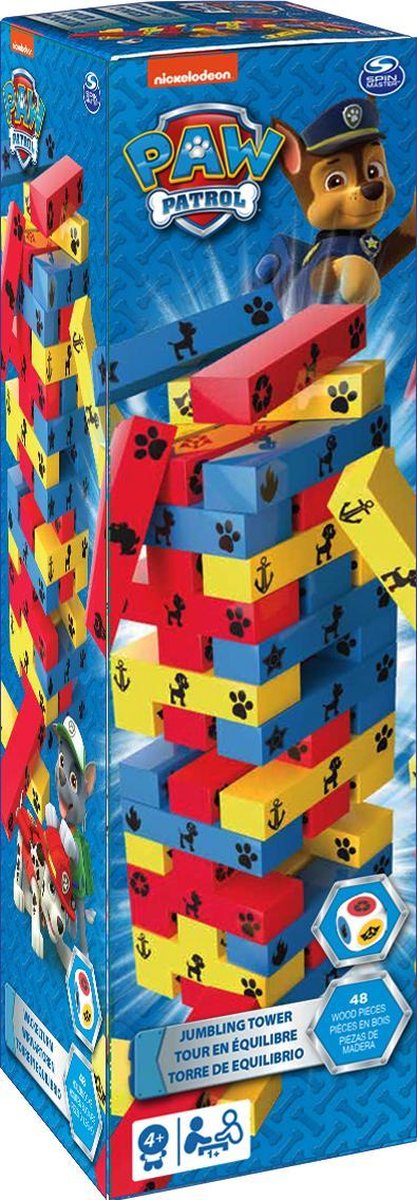 Paw Patrol Jumbling Tower Game