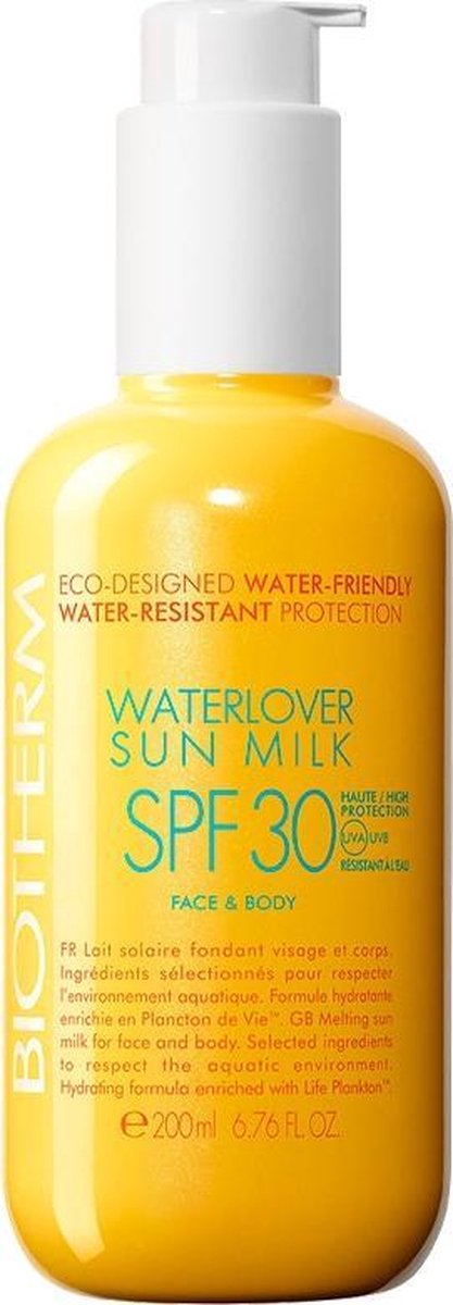 Biotherm Waterlover Sun Milk SPF 30 - Zonnemelk - 200 ml