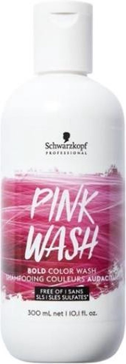 MULTIBUNDEL 3 stuks Schwarzkopf Pink Wash Bold Color Shampoo 300ml