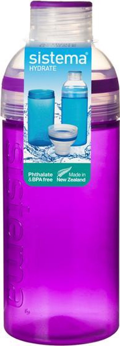 Sistema Hydrate Trio drinkfles 580 ml paars