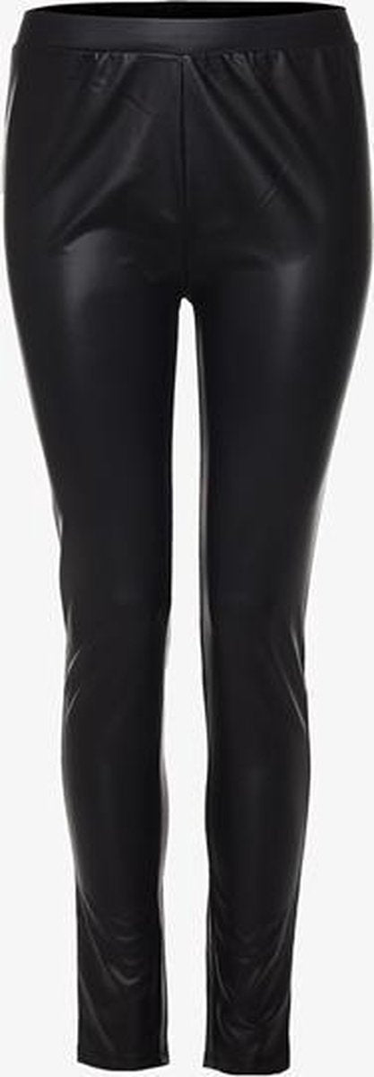 TwoDay dames PU legging - Zwart - Maat S