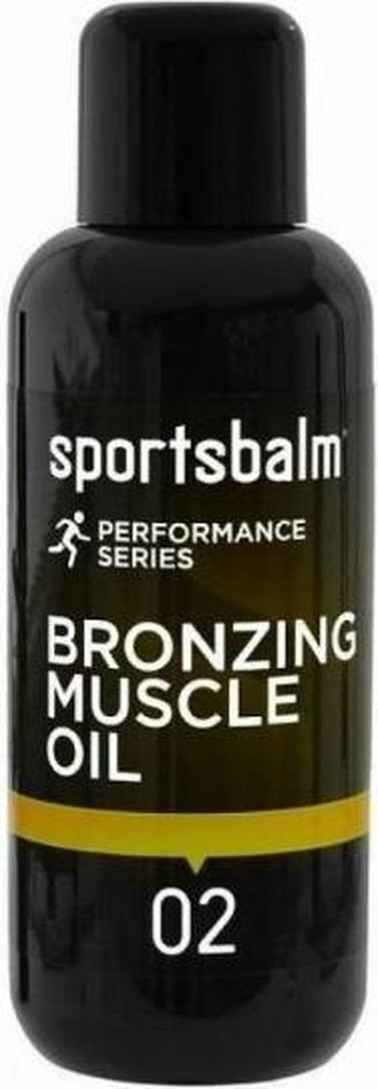 Sportsbalm Voorbereidingsolie Bronzing Muscle Oil 200ml Per Stuk