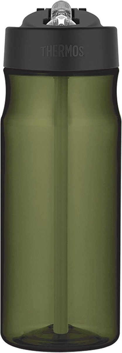 Thermos drinking bottle tritan with straw 0