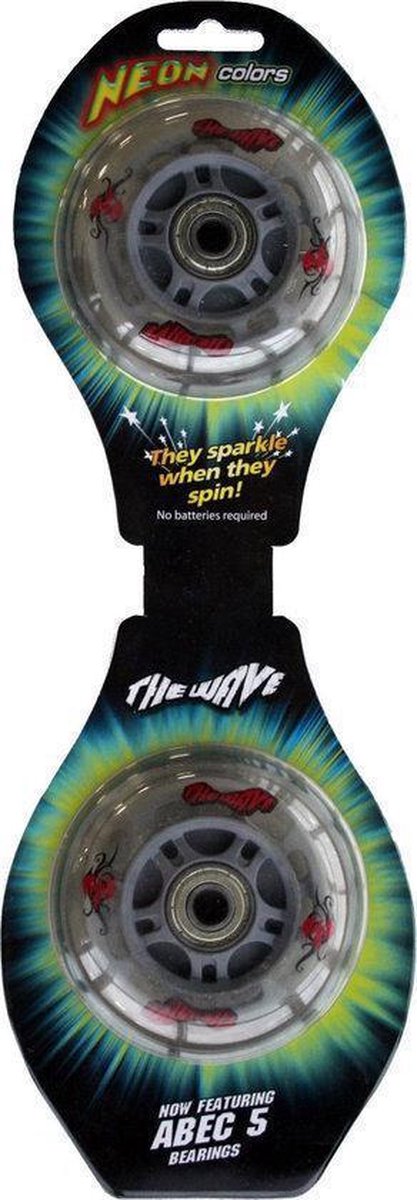 StreetSurfing Wheelset - Light Up Transparant