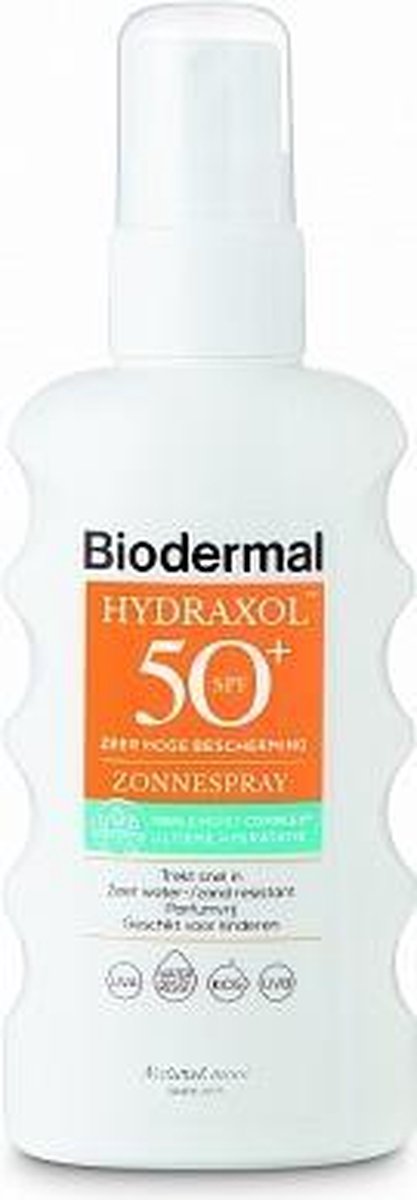 Biodermal Hydraxol Spray SPF50 - Hoge bescherming tegen de zon - 175ml