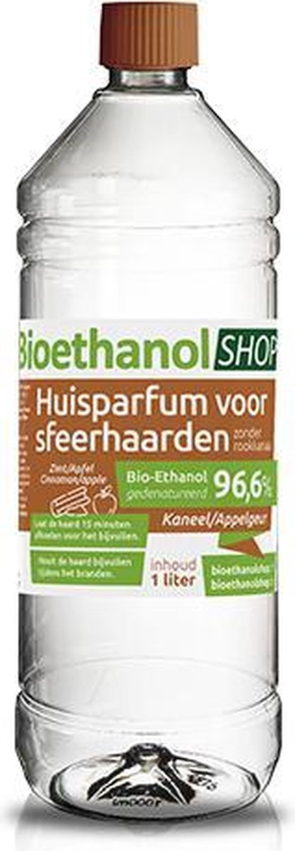 kieselgreen 1 Liter bioethanol Kaneel/Appel 96