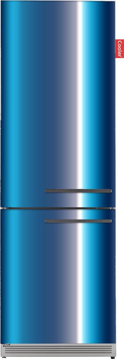 COOLER LARGEPREMIUMRIGHT-FBMET Combi Bottom Koelkast by Boretti