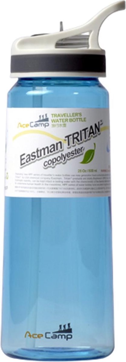 Acecamp Tritan Waterfles 800 Ml Blauw