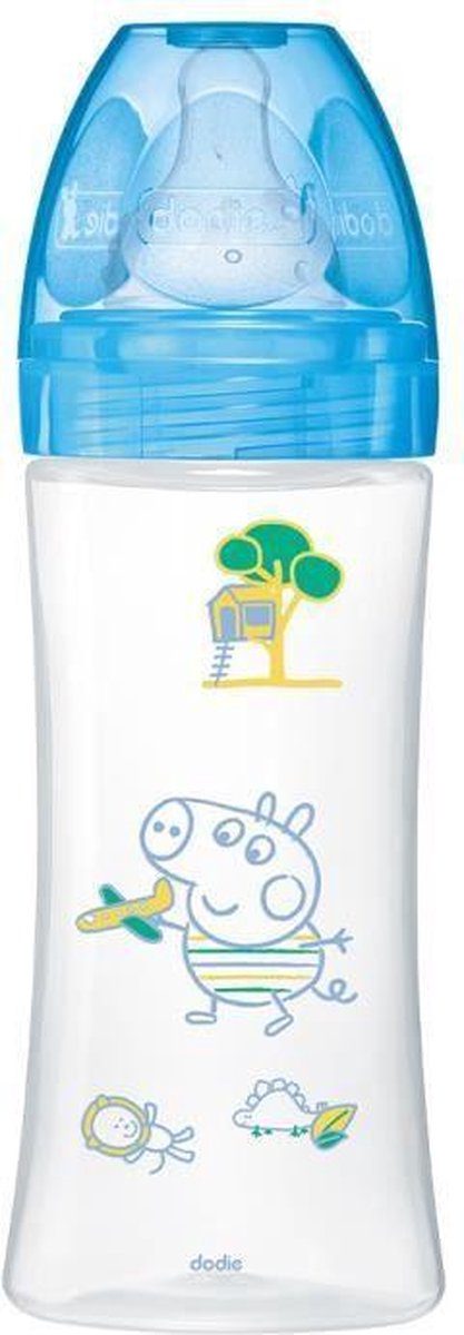 Dodie - Initiatiefles + 330 ml George Pig