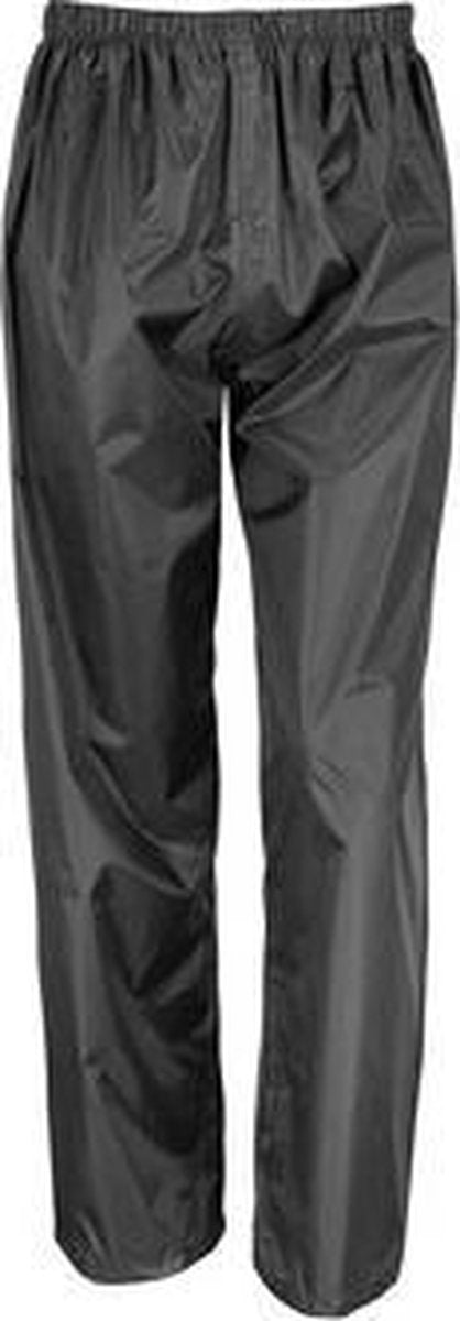 Result - Regenbroek - Unisex - Maat L - Zwart