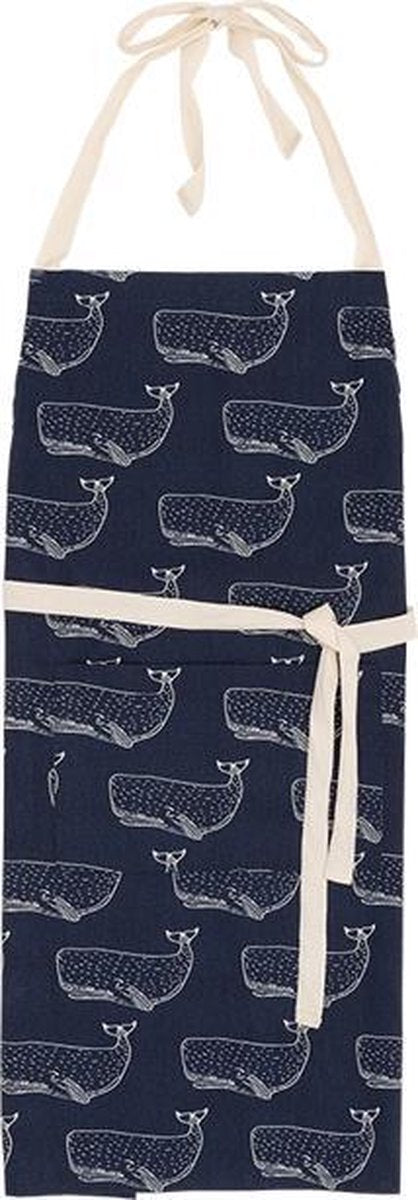 NAVY BLAUWE WALVIS KEUKENSCHORT - BATELA