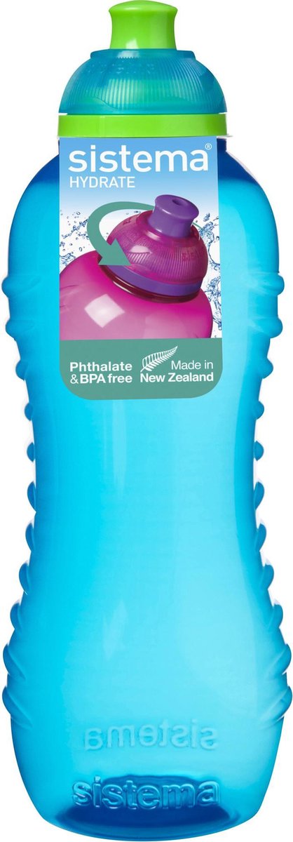 Sistema Drinkfles Squeeze 460 ml - Blauw