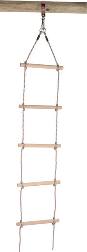 SwingKing touwladder - 5 houten treden - 22 x 300 cm